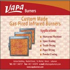 VAPA Burners established in 1960, is the pioneer in manufacturing gas fired infrared burners in Lebanon. 